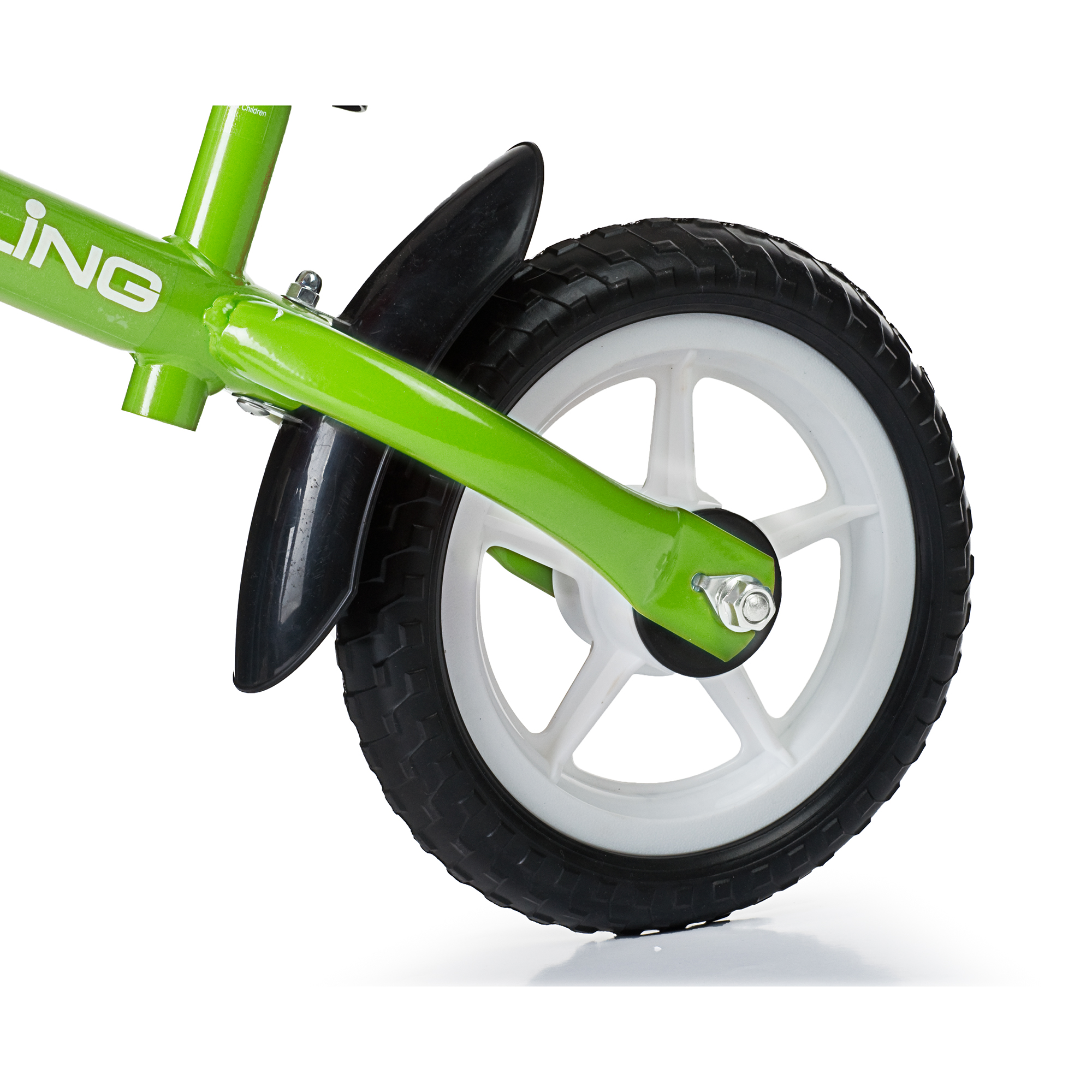 velo balance bike green