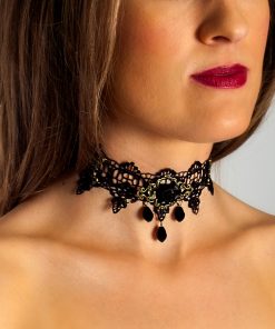 Gothic Lace Choker