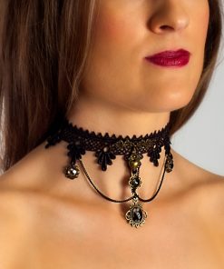 Gothic Lace Choker