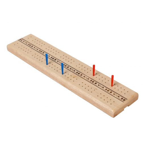 12 inch Wooden Cribbage